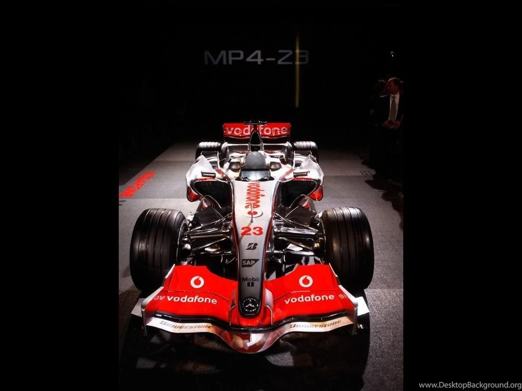 2008 Vodafone McLaren Mercedes MP4 23 Front 1024x768 Wallpapers
