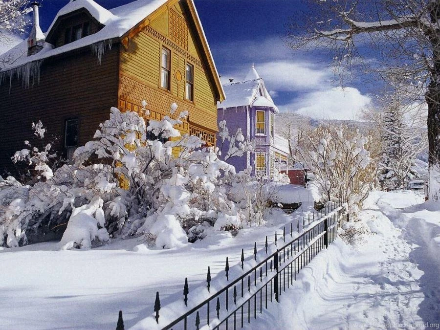 Free Desktop Wallpapers Winter Scenes Wallpapers HD Wide
