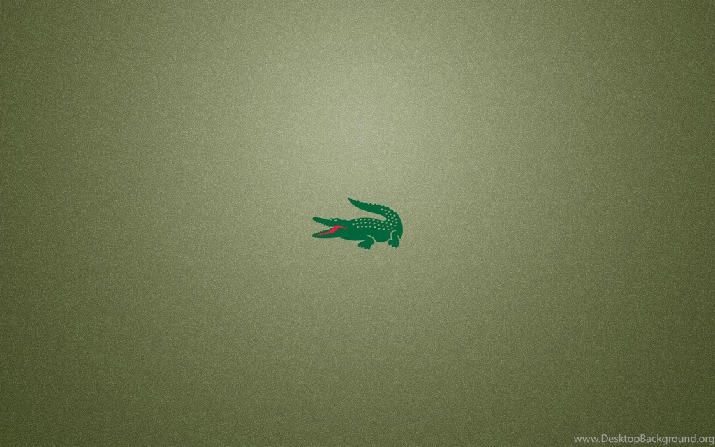 Crocodile discount lacoste logo