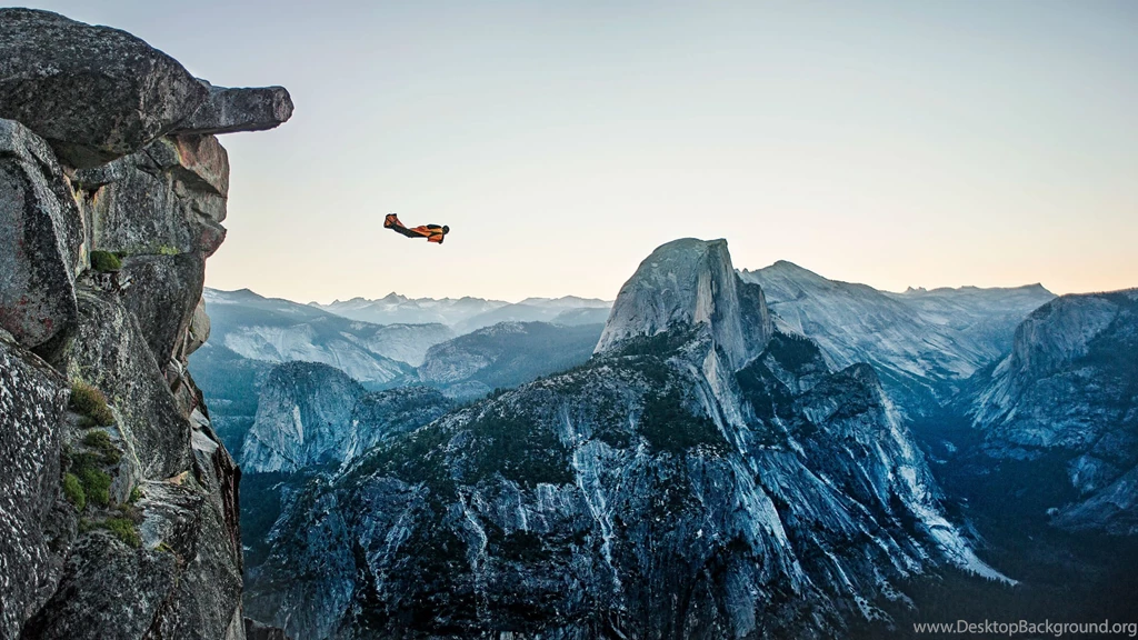 Wingsuit Parachute Flying Fly Flight Extreme Birdman Diving ...