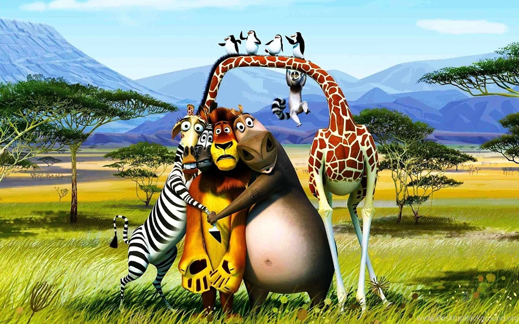 Download Movie Madagascar 3 Animated 3D Wallpapers HD