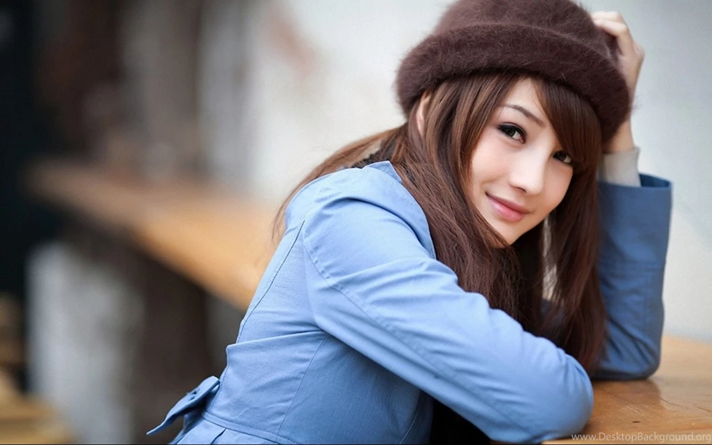 Cute Asian Girl HD Desktop Mobile Wallpaper Backgrounds
