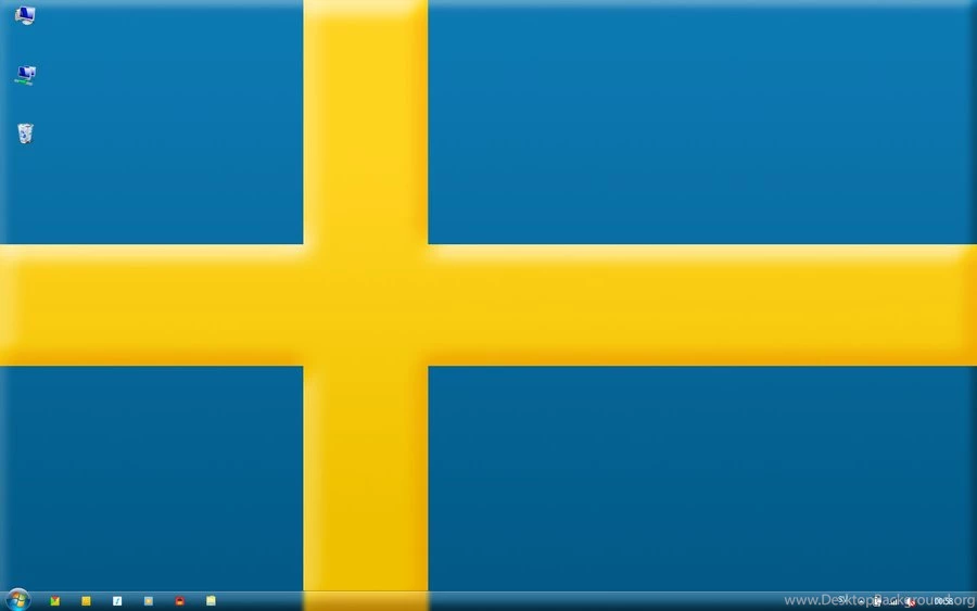 Swedish Flag Desktop By Trvsnbl On DeviantArt