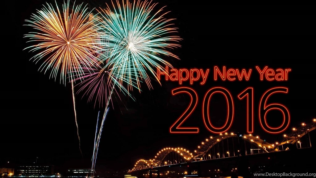 1920x1080 2016, New Year, Fireworks, Wishes, Merry Christmas ...