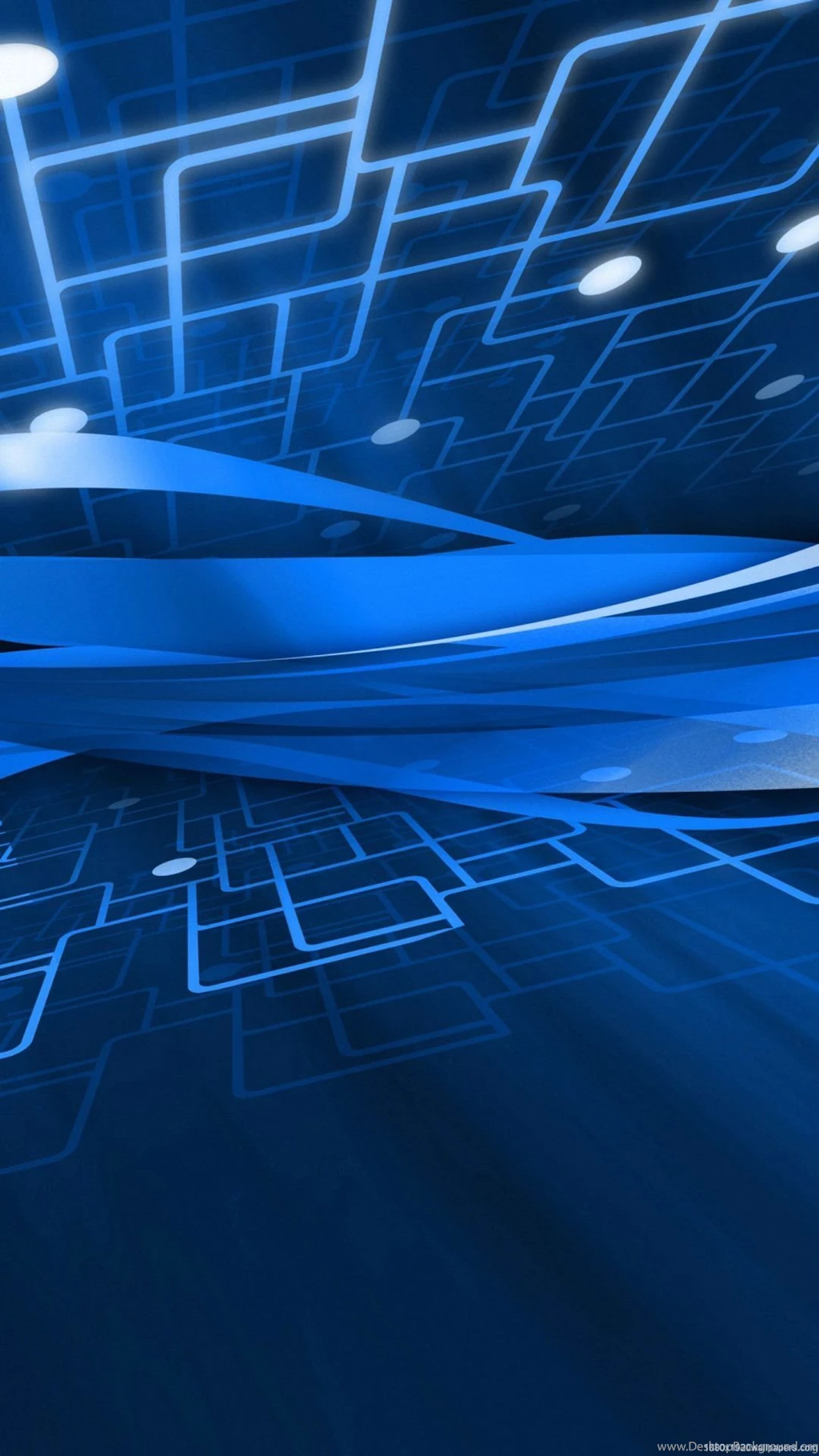 1080x1920 Blue Line White Abstract Wallpapers HD