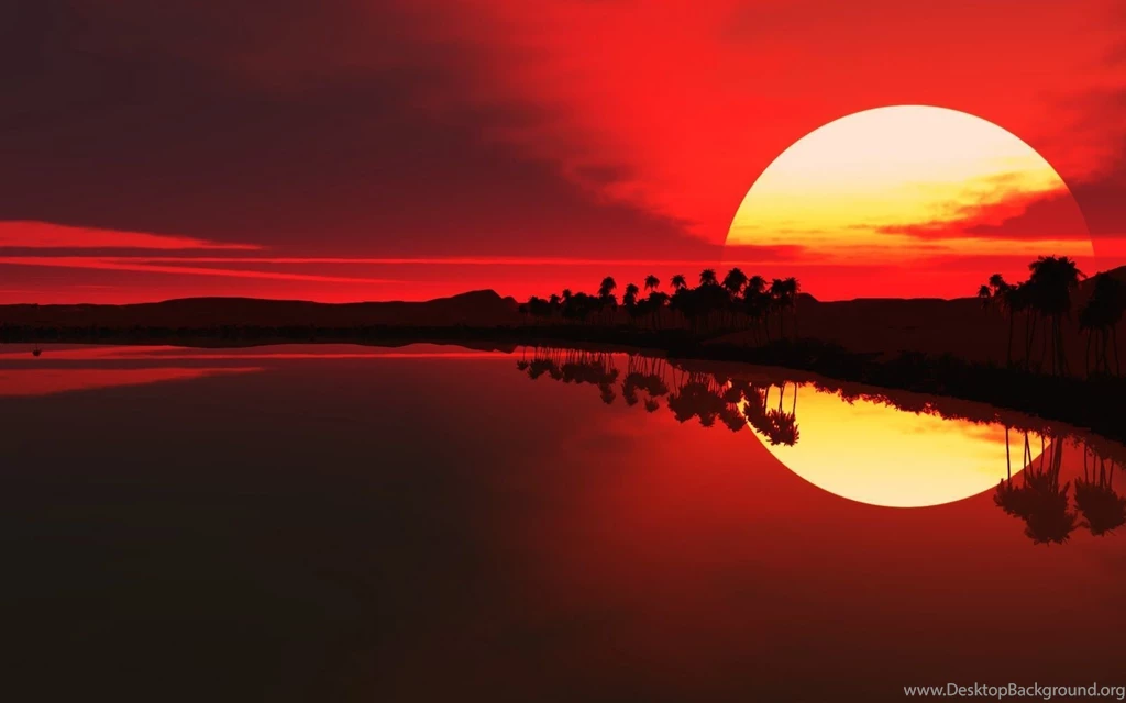 Wallpapers Best Size Red Sunset
