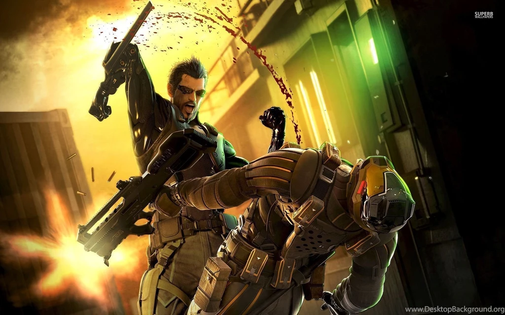 Adam Jensen Deus Ex: Human Revolution Wallpapers Game ...