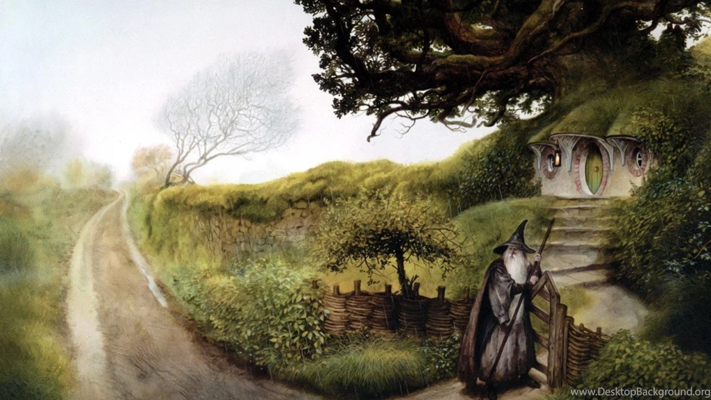 Movies Gandalf Book The Lord Of Rings In Shire Movie Hd Wallpapers ...