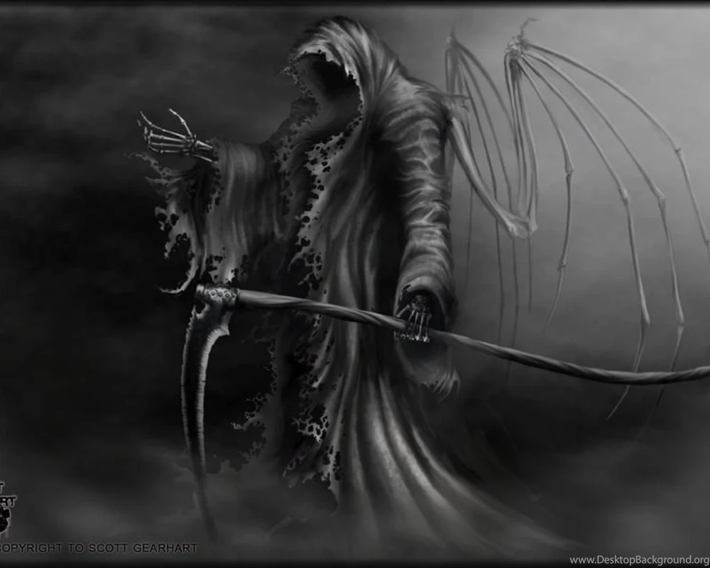 Death Artwork Horror Wings Of Scary HD Wallpapers Wallpapers ...