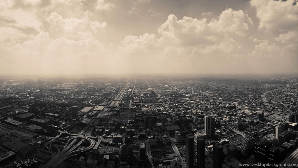 Download Wallpapers 2560x1440 Cityscape, Chicago, Sears, Tower ...
