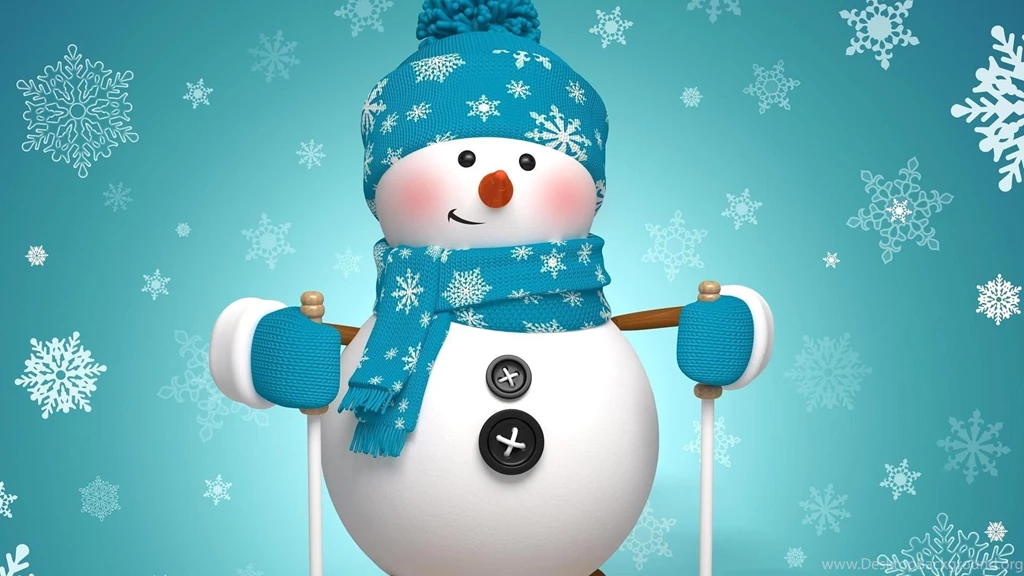 Cute Snowman Wallpapers HD For Desktop HDWallpicx.com
