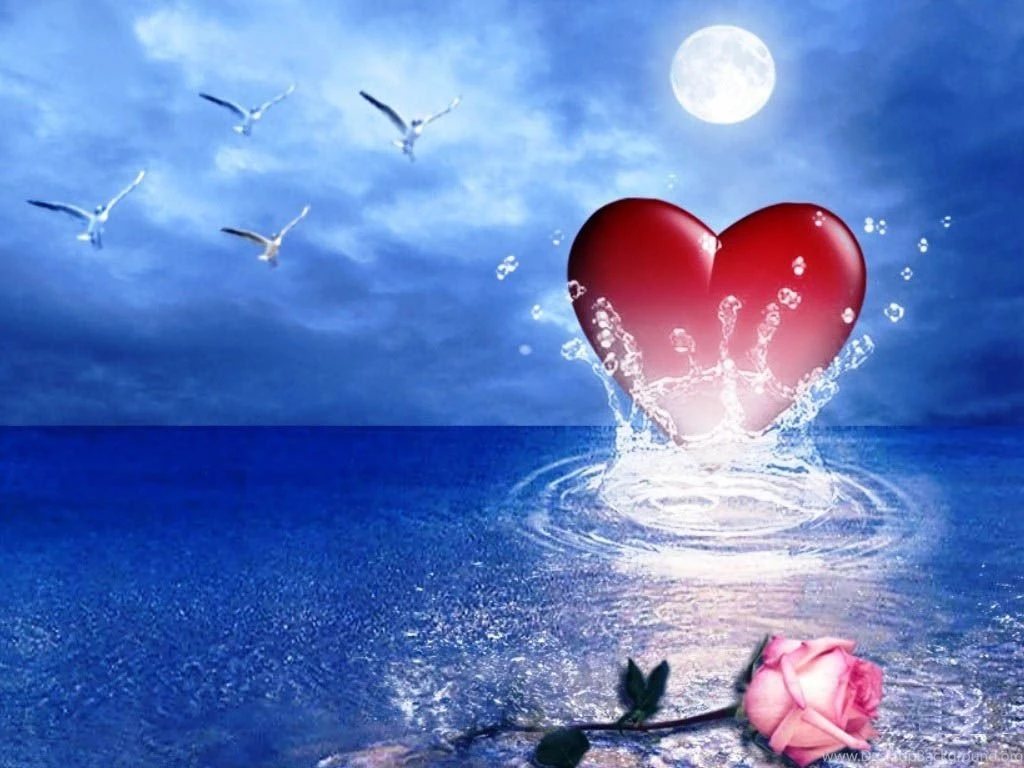 Friends4allu The True Friendship Site: Love Heart Wallpapers ...