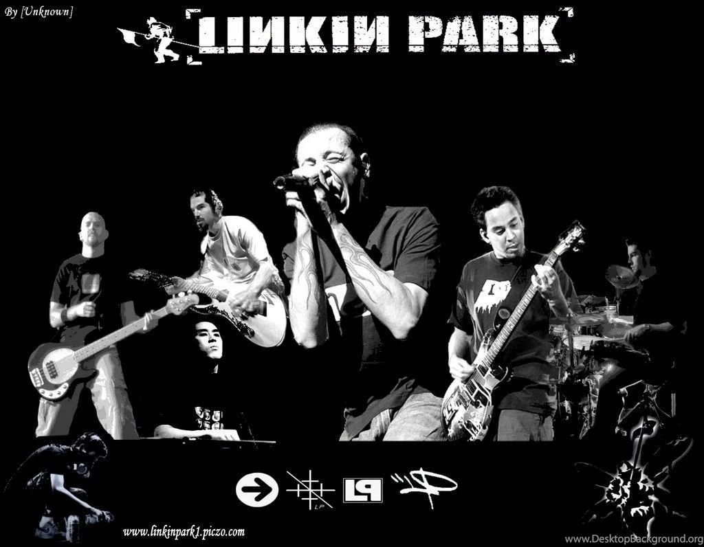 Linkin Park Black 1280x1024 Grupos Musicales Linkin Park ...