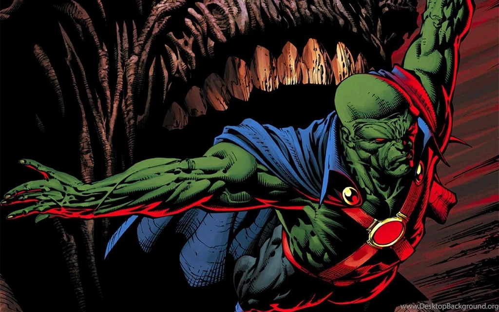 Comic Wallpapers: Martian Manhunter Comic Wallpapers