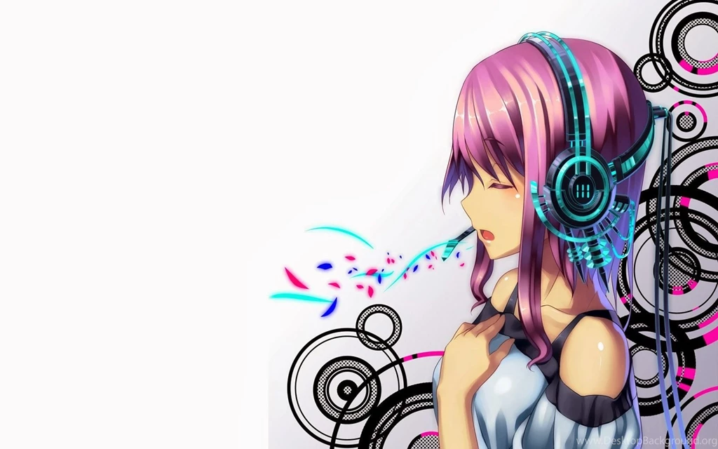 Headphones abstract anime girl hd wallpaper 1680x1050.jpg