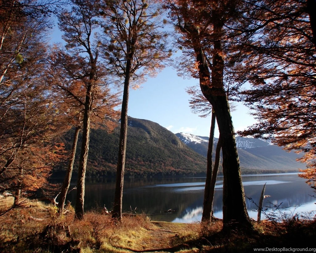 1280x1024 Autumn Lake Desktop PC And Mac Wallpapers