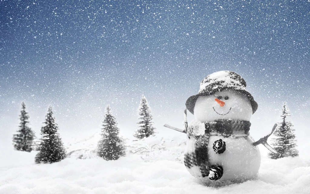 Winter Snowman Wallpapers