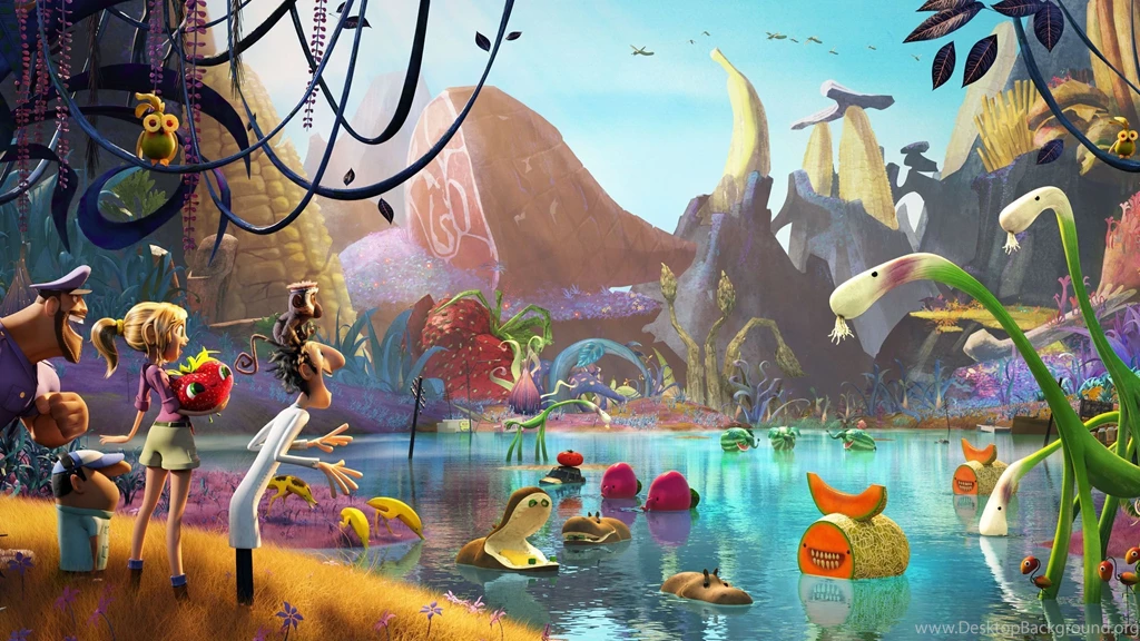 Wallpapers HD Cloudy With A Chance Of Meatballs 2