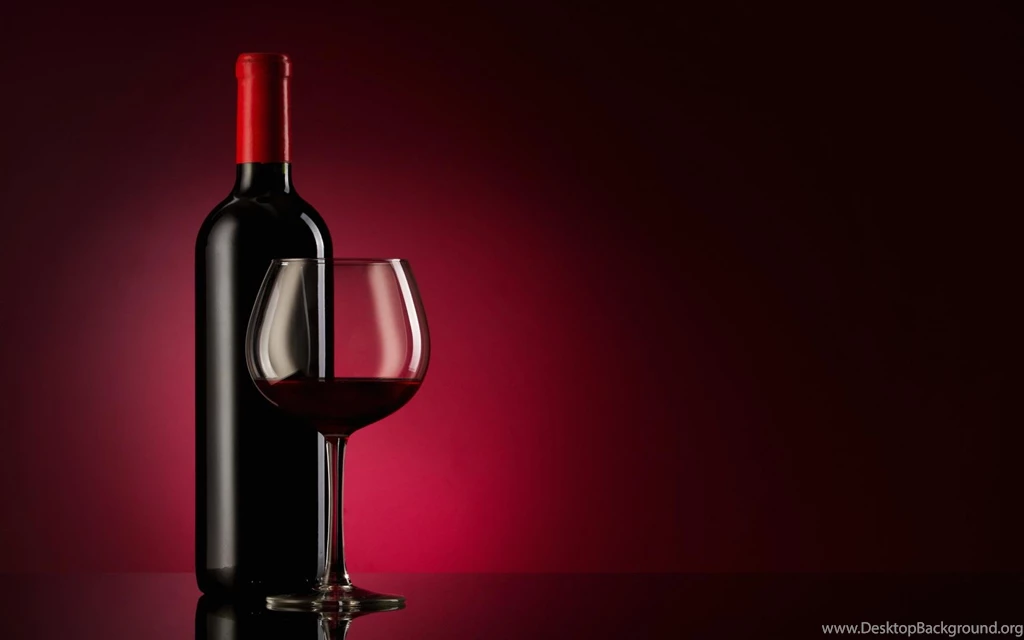 Wallpapers Red Wine Bottle And Glass 1920 X 1200 Food Drinks ...