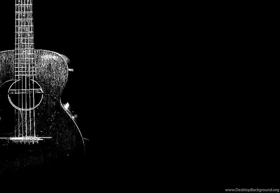 Splash Guitarist Black And White Desktop Backgrounds Desktop Background