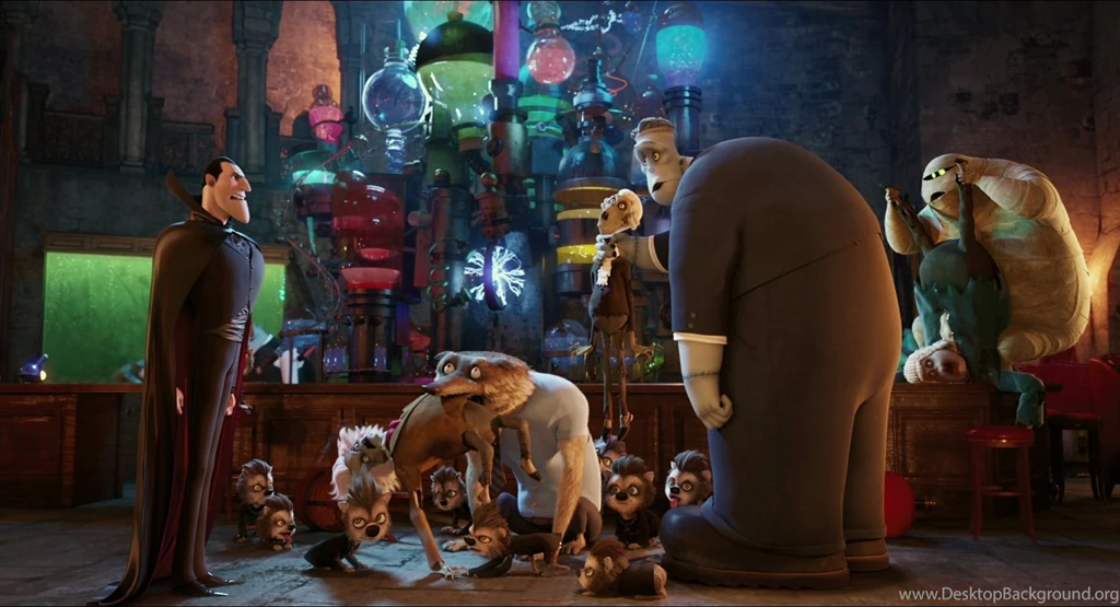 HOTEL TRANSYLVANIA Animated Fantasy Comedy Dark Halloween Monster ...