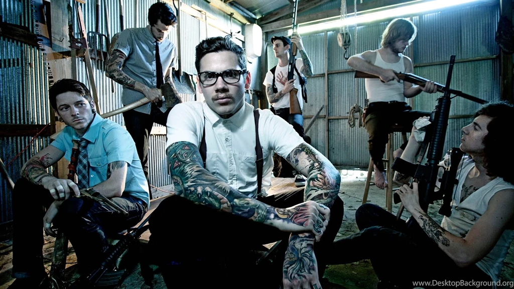 Download Wallpapers 1920x1080 The Devil Wears Prada, Tattoo, Ties ...