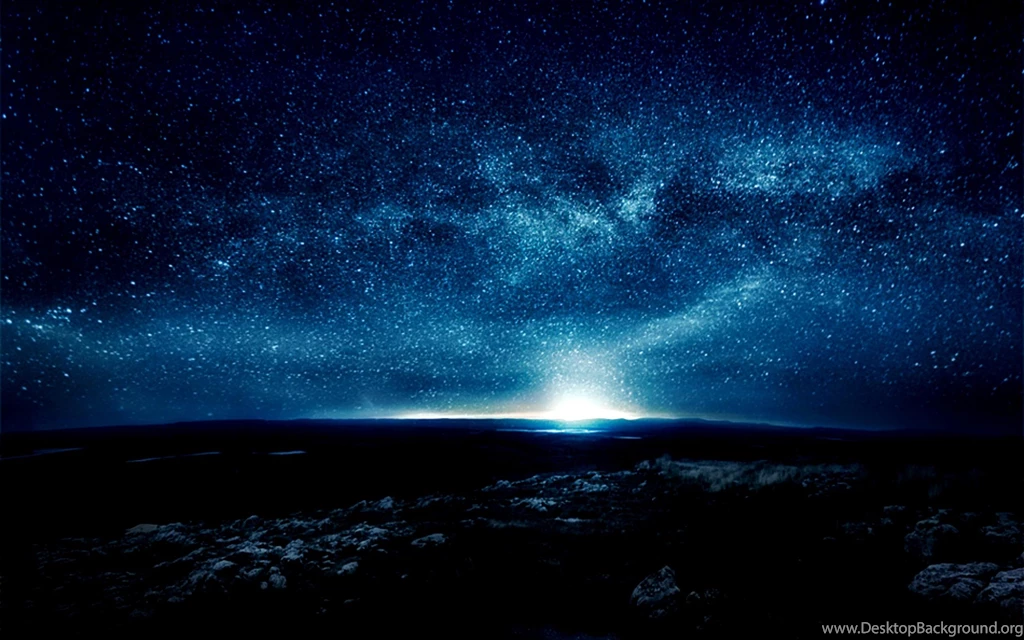 Beautiful Starry Night >> HD Wallpaper, Get It Now!