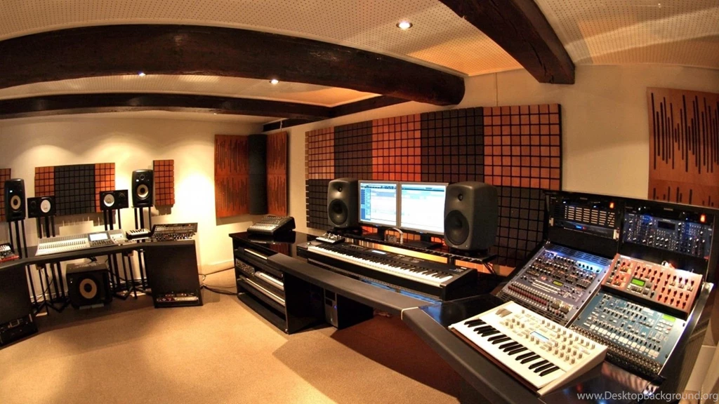 HDscreen: Evil Activities Music Studio Desktop Bakcgrounds