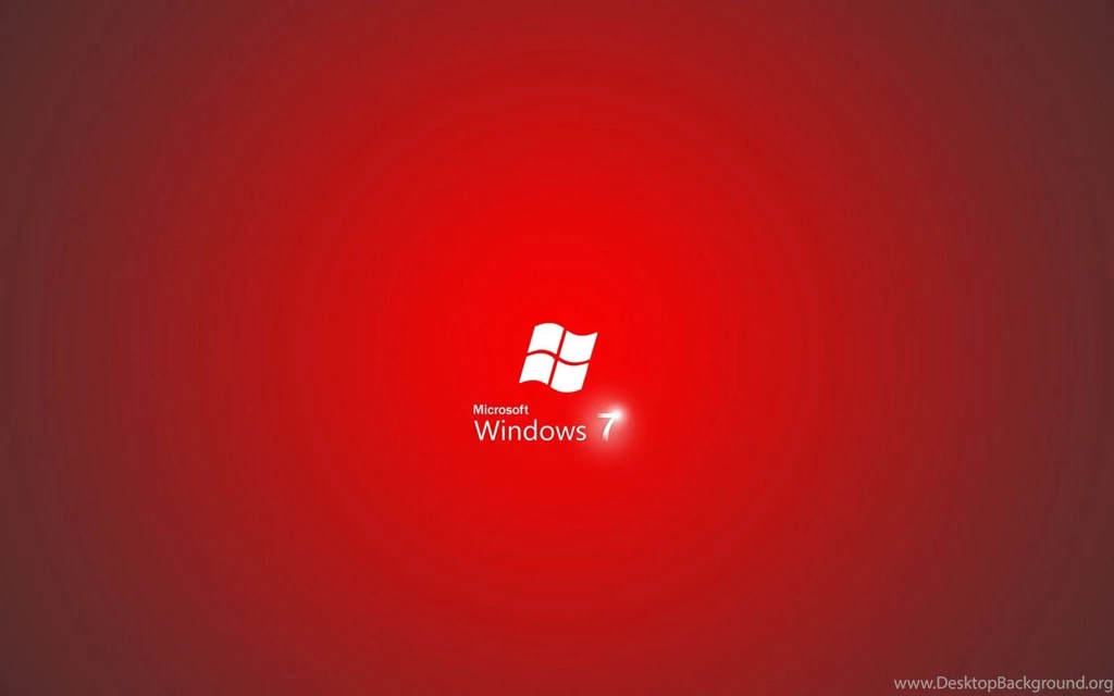 Wallpapers: Windows 7 Red Wallpapers Desktop Background