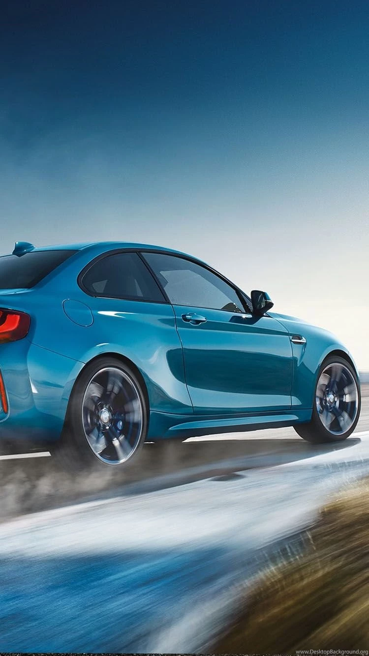 BMW M Power 3 Series Blue Color iPhone 6 Backgrounds