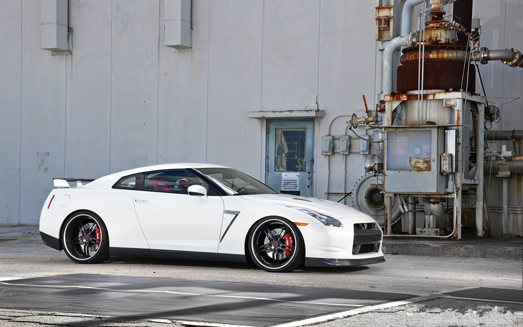 Nissan GTR R35 White Car >> HD Wallpaper, Get It Now!