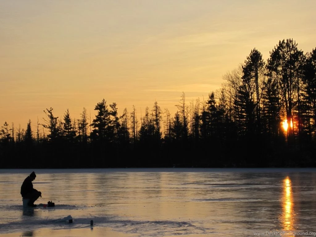 Ice Fishing In Michigan