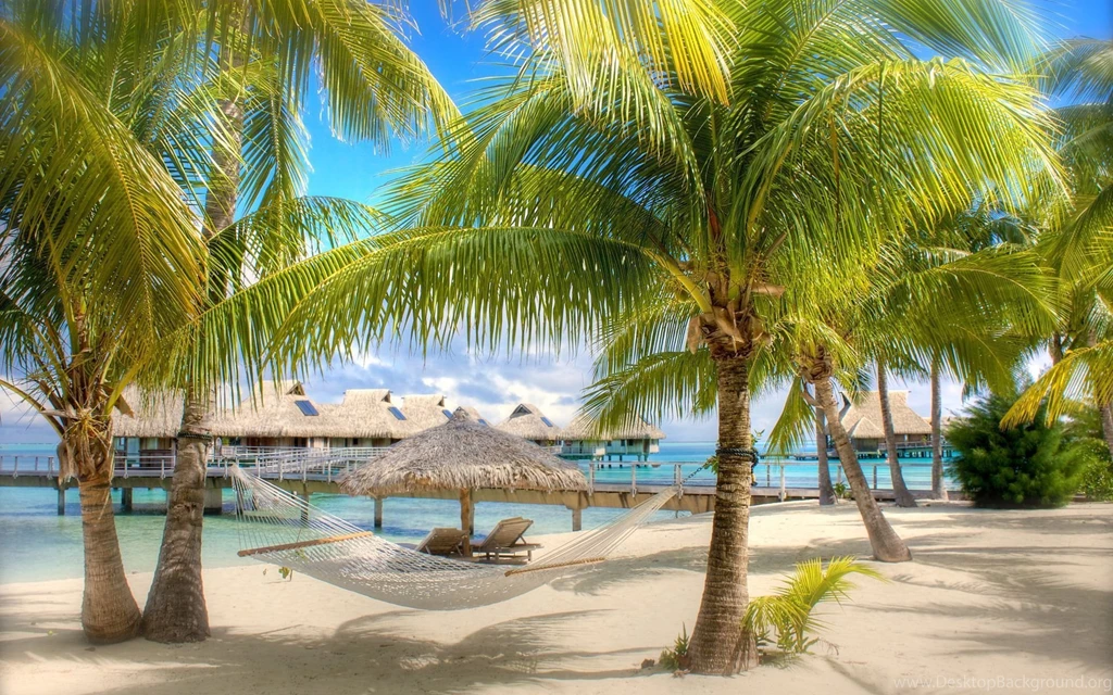 Free Beach Vacation Computer Desktop Wallpapers