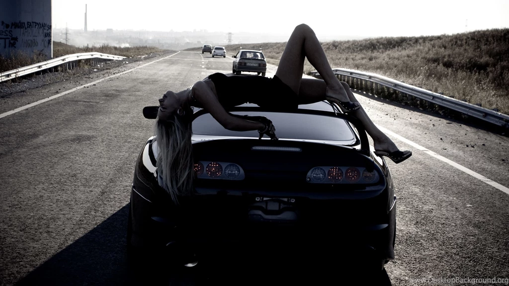 Download 2560x1440 Supra Girl Wallpapers