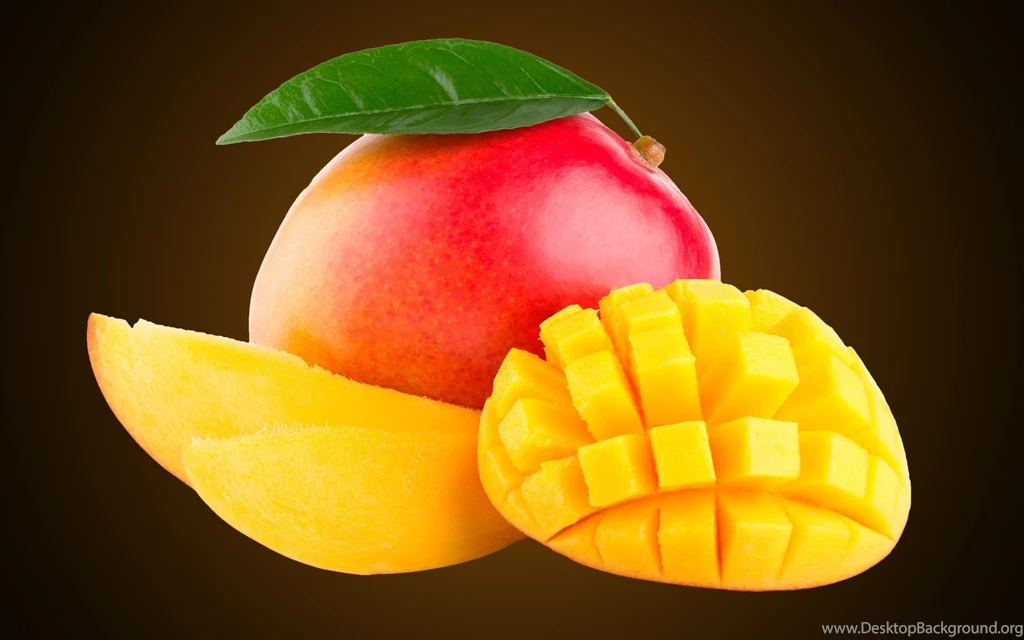 Fresh Mango And Slice Fruit HD Wallpapers