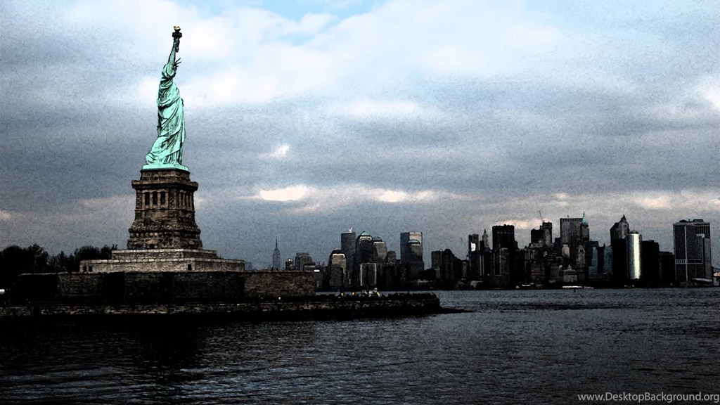 Art Statue Of Liberty New York City Wallpapers