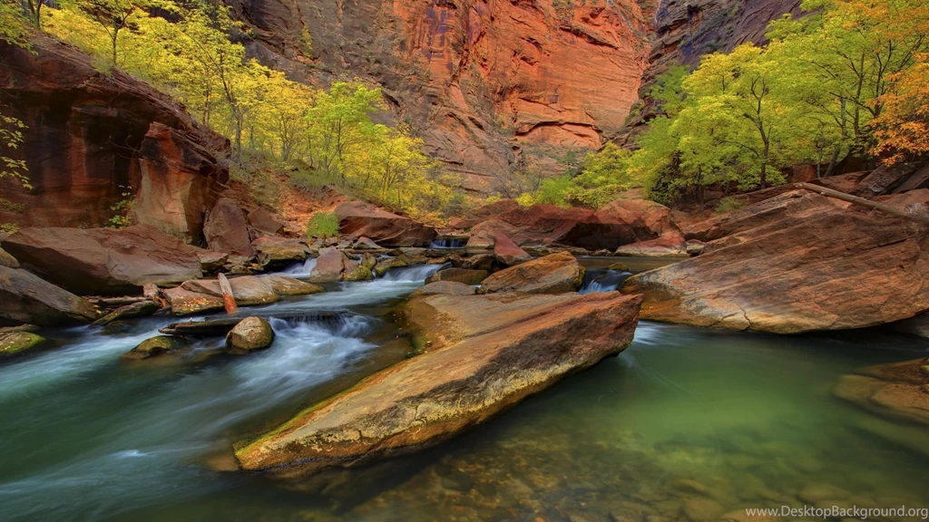 Zion National Park Summer Wallpaper.