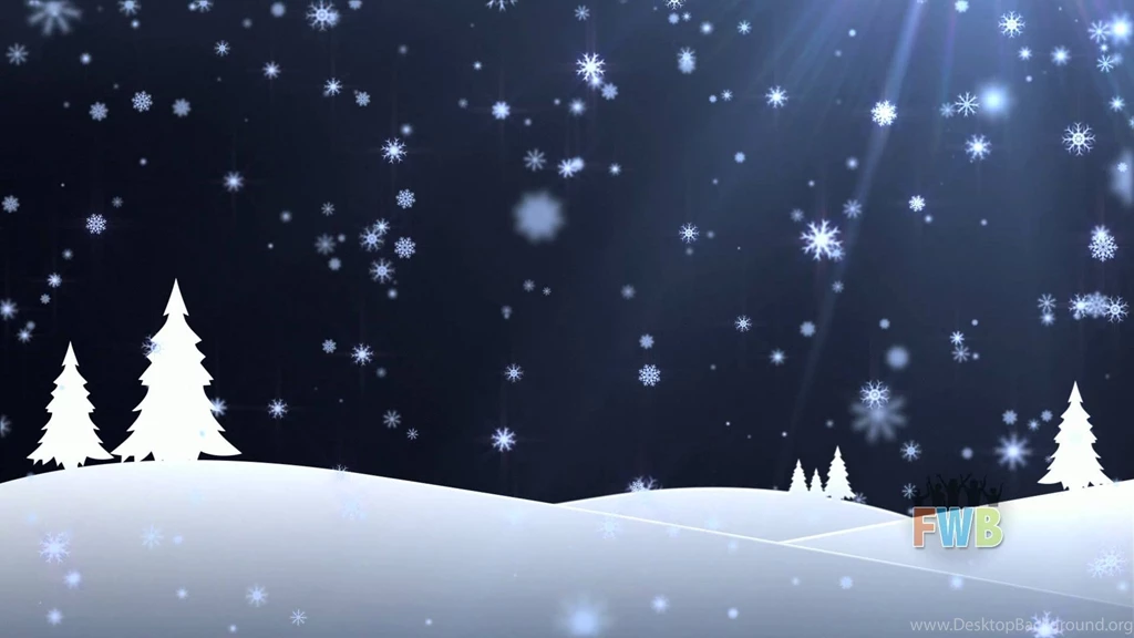 Free Christmas Worship Backgrounds "Winter Wonderland" YouTube