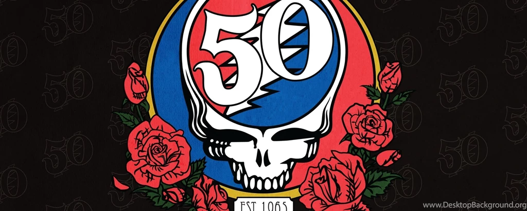 Download Wallpapers 2560x1024 Grateful Dead, Santa Clara, Skull ...