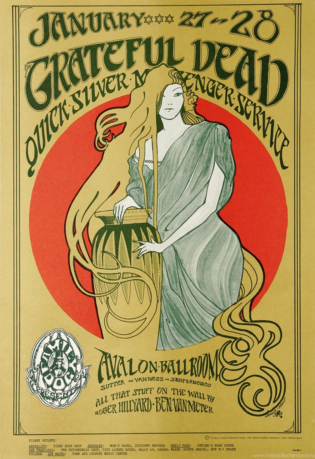 Music Classic Posters The Grateful Dead