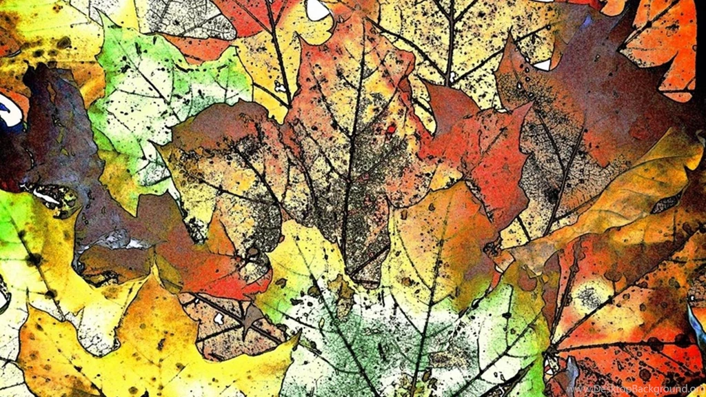 Translucent Autumn Leaves Wallpapers (