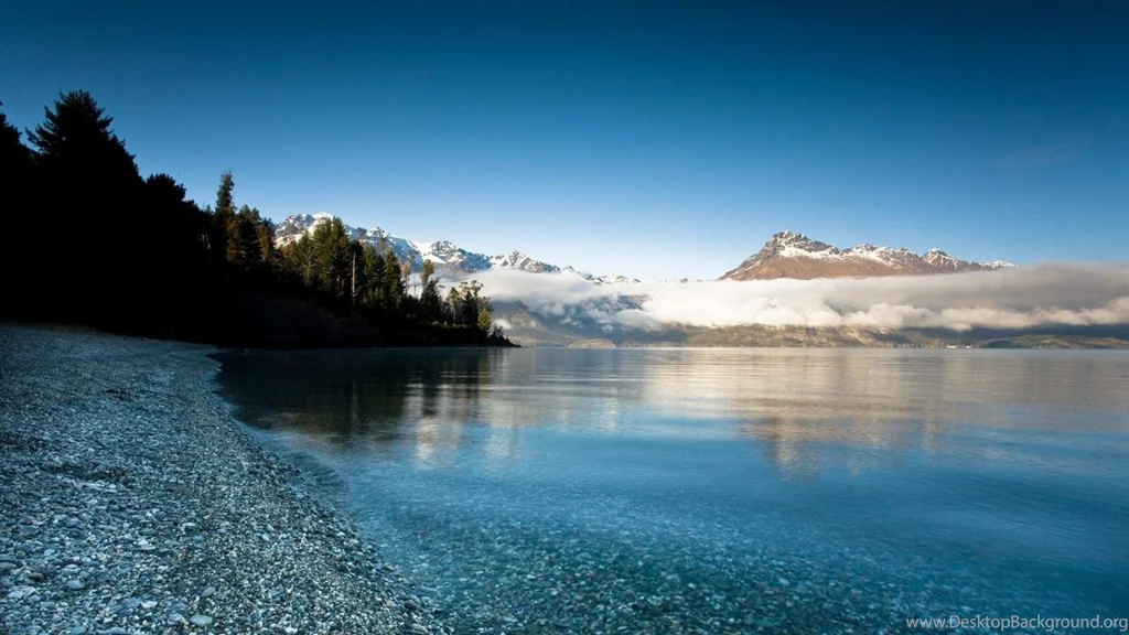 Snow Mountain Lake Wallpapers 1280x720 Widescreen Hd Wallpaper