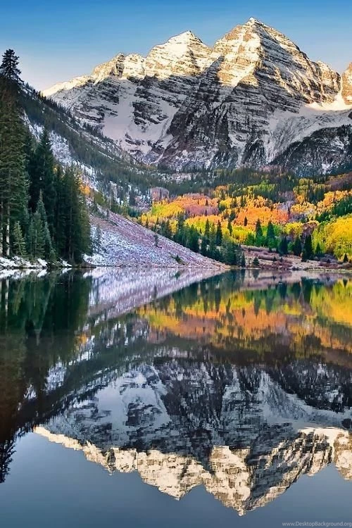 Travel Bucketlist. Hiking In Maroon Bells In Autumn (Colorado) Is ...