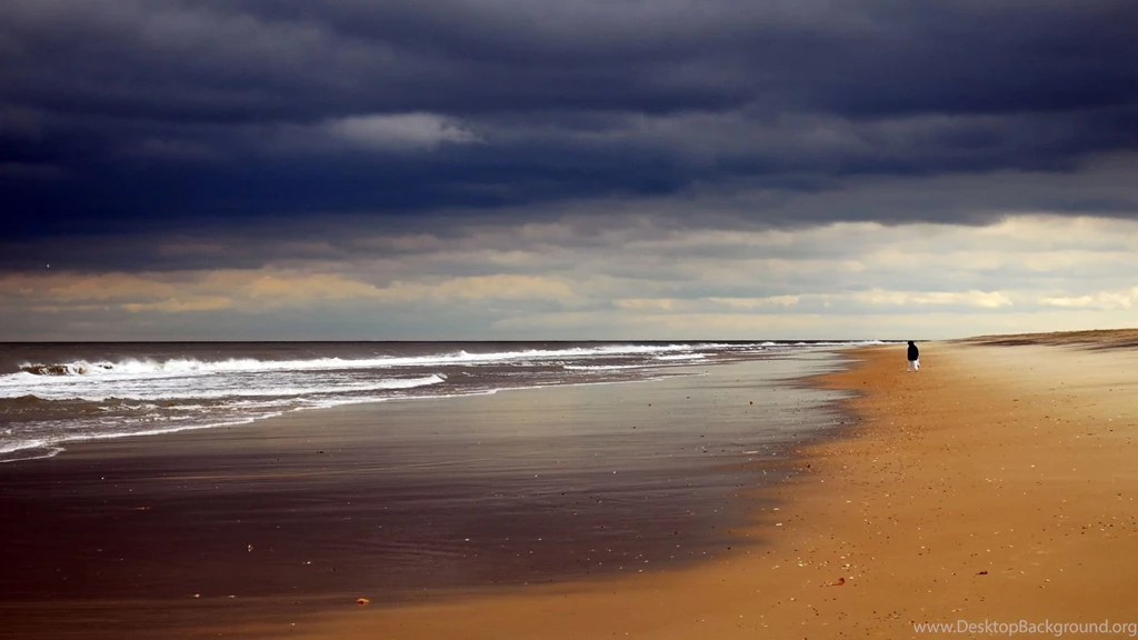 Black Sky Beach Mac Wallpapers Download