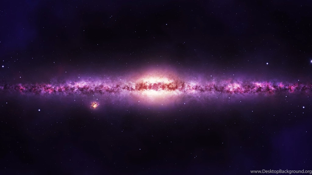 Galaxy Stars Purple Wallpapers