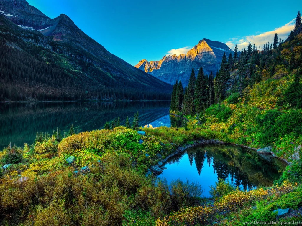 Mountain Signs Of Spring Wallpapers