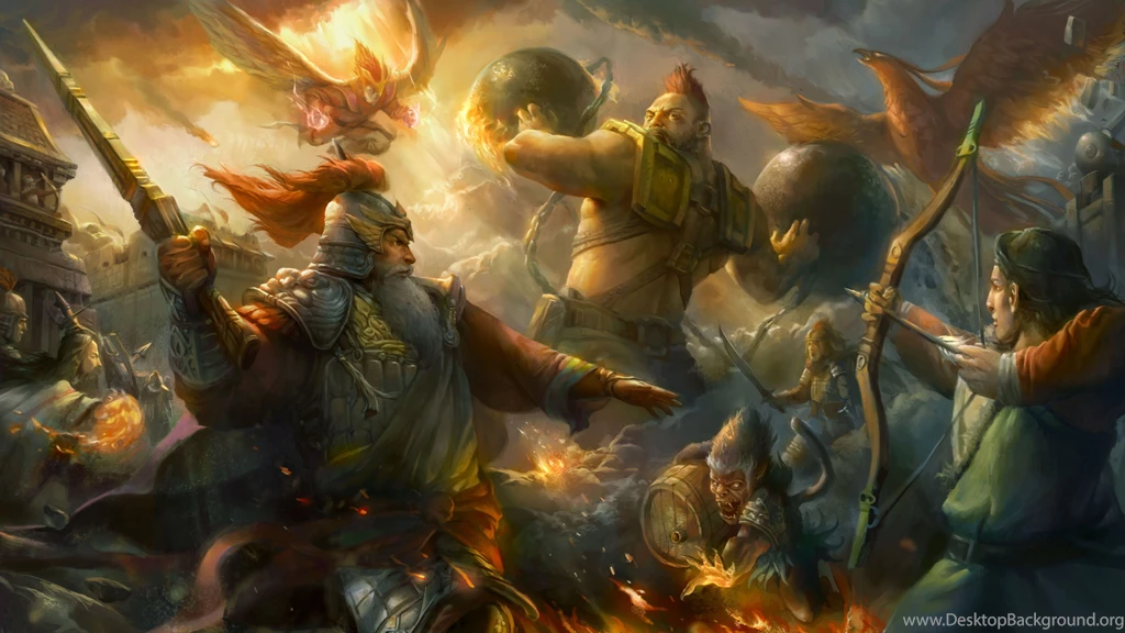 Epic Battle Fantasy 3 電腦桌布, 桌面背景