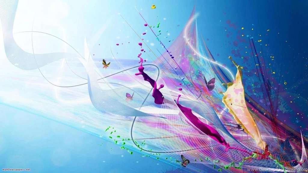 Blue Abstract Cute Wallpapers HD Pics