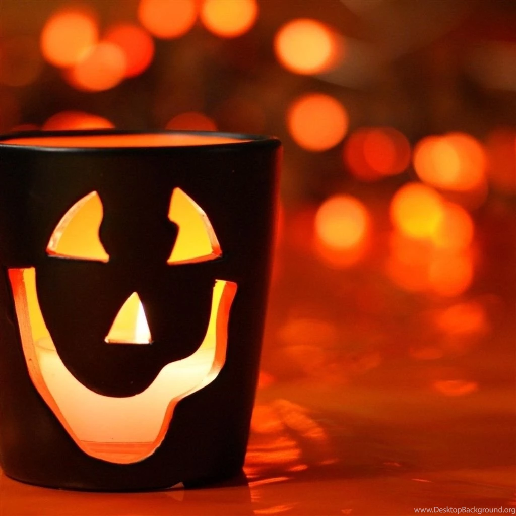 Glass Smile Halloween Blur Ghost Holidays iPad Air Wallpapers ...