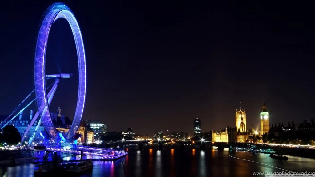 London Eye, London UK HD Desktop Wallpapers : High Definition ...